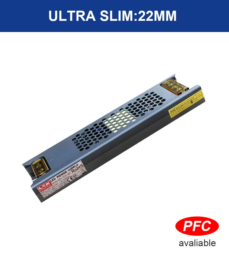 IP67 Aluminum LED Power Supply(30W-100W) ,CE,LVD,EMC,EMI,PF>0.9